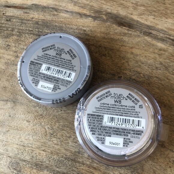 (2) L'Oreal W8 Warm Creme Cafe True Match Super-Blendable Pressed Powder - Picture 3 of 5